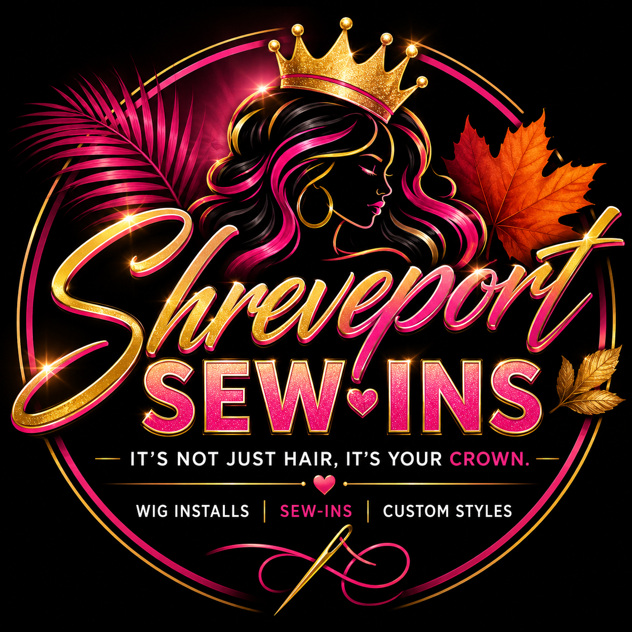Shreveport Sew-Ins crown logo